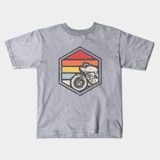 Retro Badge Biker Kids T-Shirt